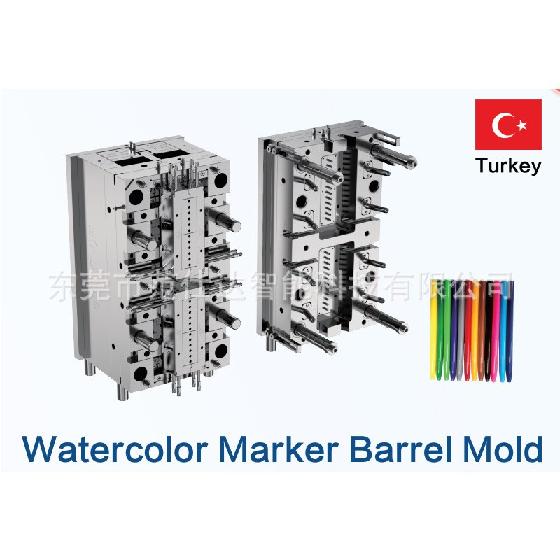 笔类注塑模具——Fanstar以高光镜面与多穴精密技术赋能全球文具品牌